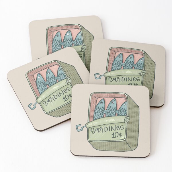 Item preview, Vintage Sardines Tin designed and sold by kellybeandoodles.