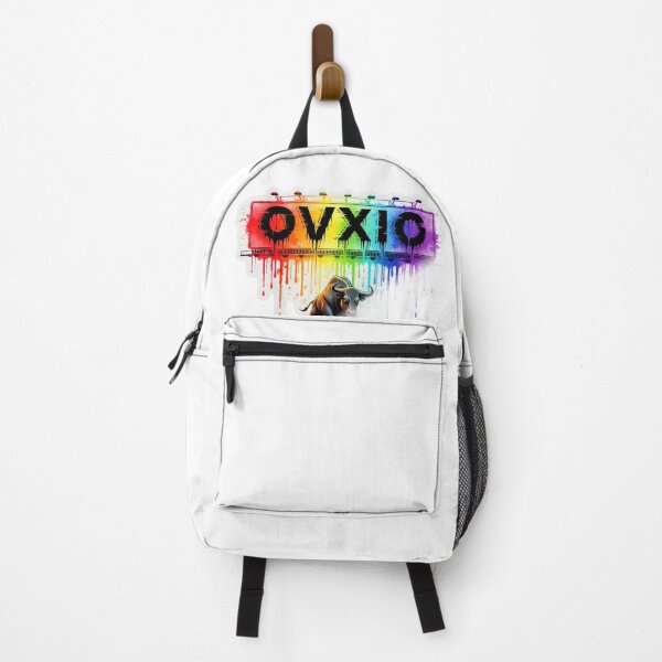 Item preview, Rainbow Graffiti Charging Bull | Urban Street Art designed and sold by OVXIO.