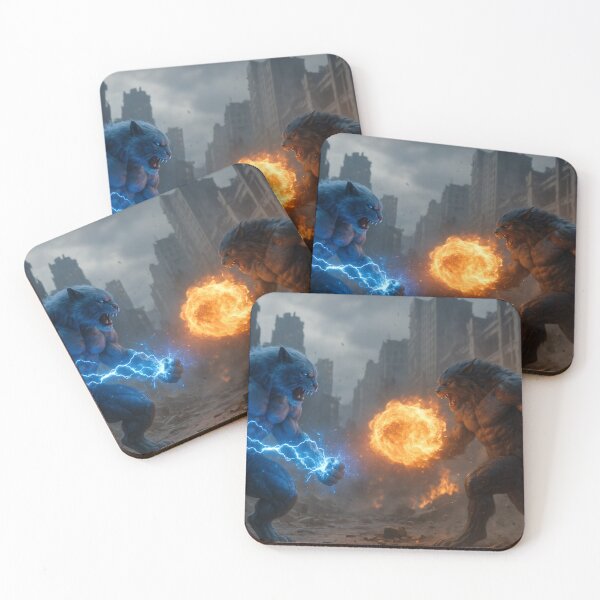 Item preview, Cinematic Battle of Fierce designed and sold by fantasyai3.