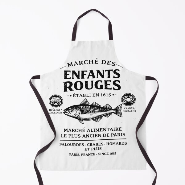 Artikelvorschau, Fischmarkt MARCHÉ DES ENFANTS ROUGES - Paris, Frankreich entworfen und verkauft von POPPINTOPS.
