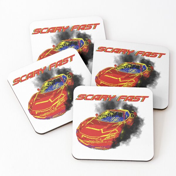 Item preview, Scary Fast Car Smoking Tyres designed and sold by Mark Malinowski.