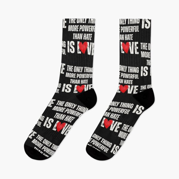 Item preview, Love Is More Powerful Than Hate We Are America designed and sold by erozzz.