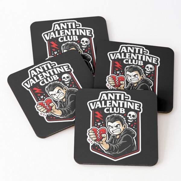 Item preview, Anti Valentine Club — Funny Anti Love Shirt designed and sold by VibeOffline Studio.