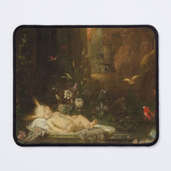 Item preview, The Infant Moses - Gustave Moreau designed and sold by forgottenbeauty.