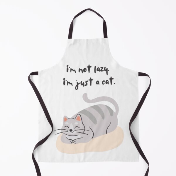 Item preview, I’m Not Lazy I’m Just a Cat – Funny Lazy Cat Quote designed and sold by Sanika arts .