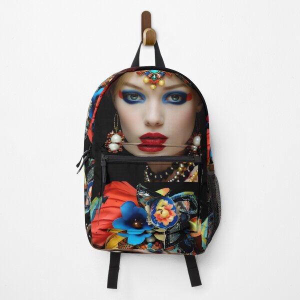 Item preview, Queen of Color - Ethnic Style with Vibrant Embellishments designed and sold by Hipatye26.