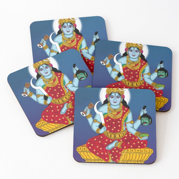 Item preview, Goddess Bhimadevi Sacred Design – Hindu Divine Feminine Artwork designed and sold by Harshit_Digital_Arts.