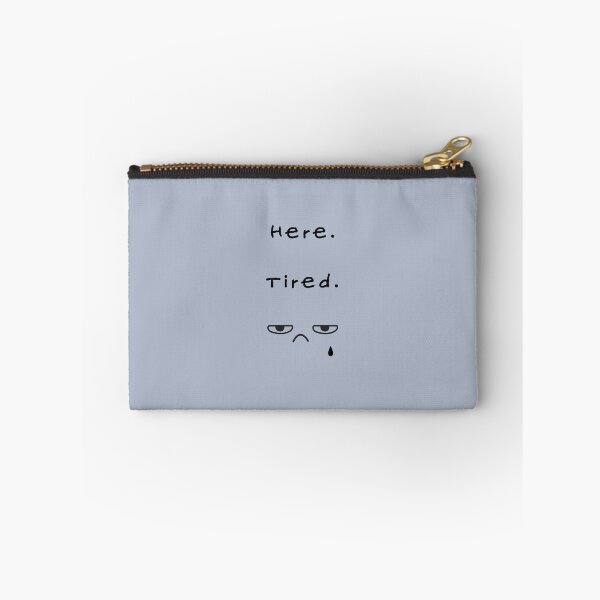 Item preview, Here Tired – Low Energy Illustration designed and sold by mintmono-studio.
