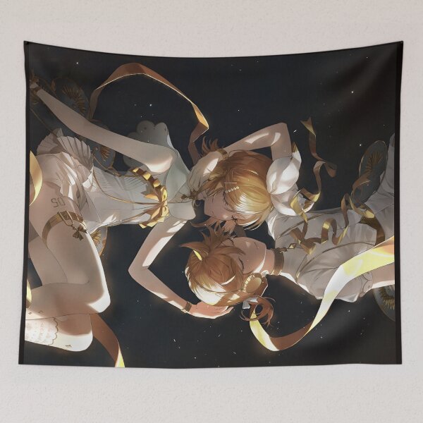 Item preview, Rin y Len galaxia Vocaloid designed and sold by loveiscosmic.