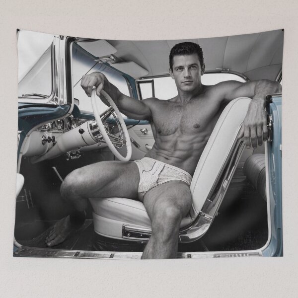 Item preview, Vintage American Hunk 1 designed and sold by dudeoir.