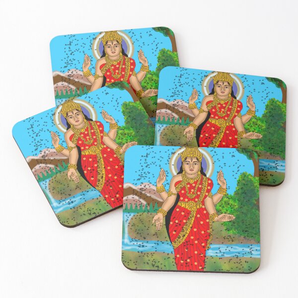 Item preview, Goddess Bhramari Design – Mystical Hindu Goddess Art Illustration designed and sold by Harshit_Digital_Arts.