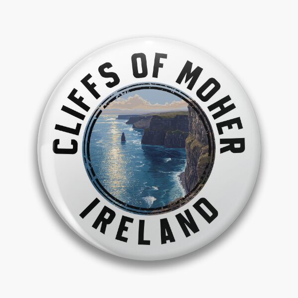 Item preview, Cliffs Of Moher - Ireland (with Black Lettering) designed and sold by VelvetRoom.