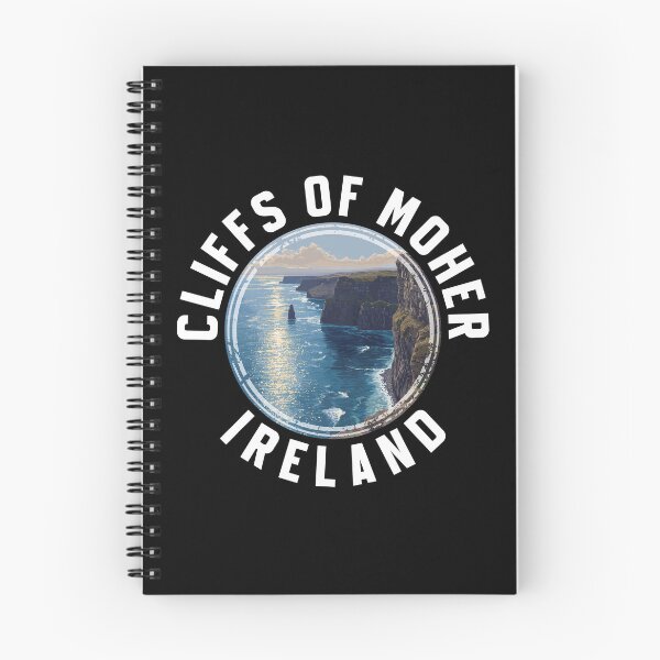 Item preview, Cliffs Of Moher - Ireland (with White Lettering) designed and sold by VelvetRoom.