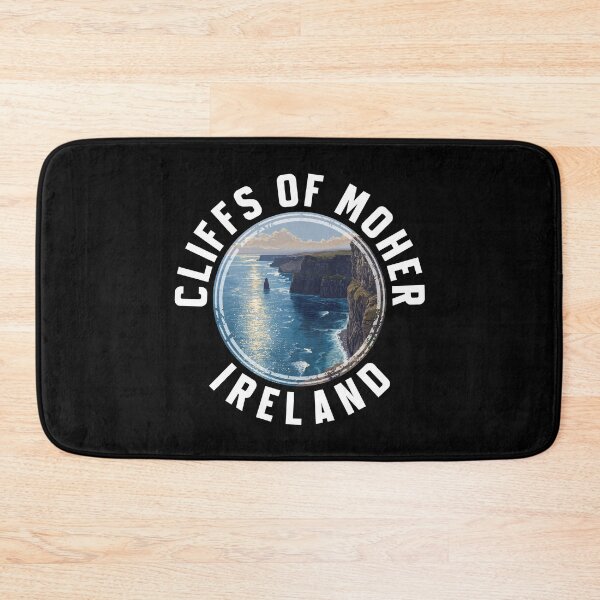 Item preview, Cliffs Of Moher - Ireland (with White Lettering) designed and sold by VelvetRoom.