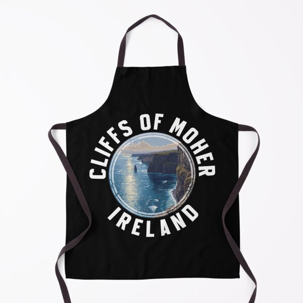 Item preview, Cliffs Of Moher - Ireland (with White Lettering) designed and sold by VelvetRoom.