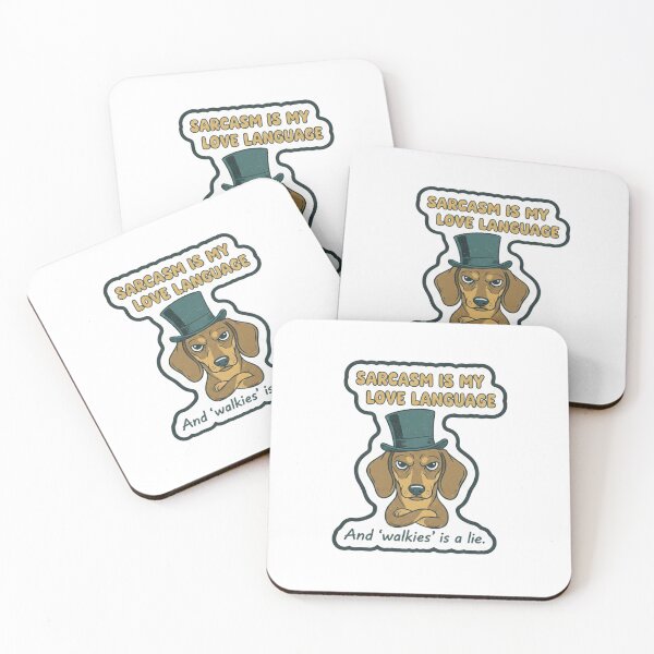 Item preview, Sarcastic Dachshund  designed and sold by SarcasmReigns.