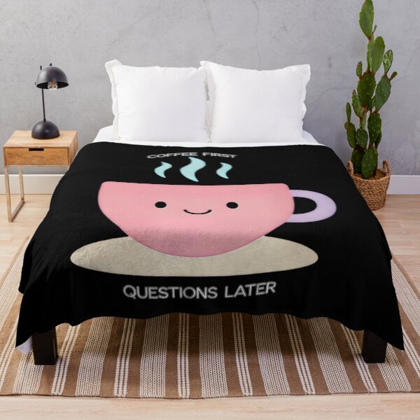 Item preview, Kawaii Pink Coffee Mug - Office Humor "Coffee First" designed and sold by StudioDCreative.