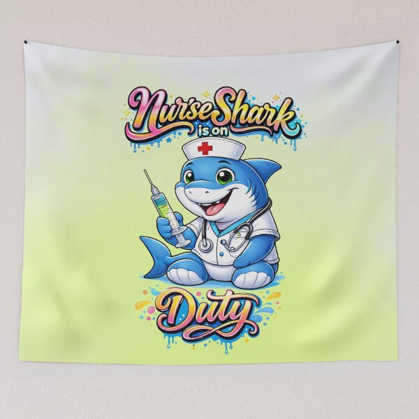 Item preview,  Nurse Shark is on Duty | Nurse Shark designed and sold by skkyfaithArtz.