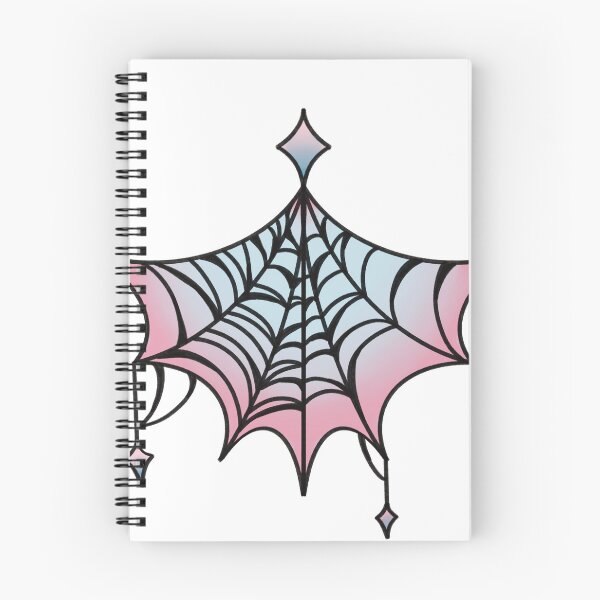Item preview, Pink & Blue Star Spiderweb designed and sold by sleepyheadedbb.