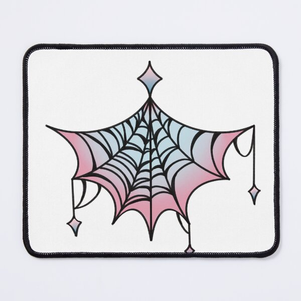 Item preview, Pink & Blue Star Spiderweb designed and sold by sleepyheadedbb.