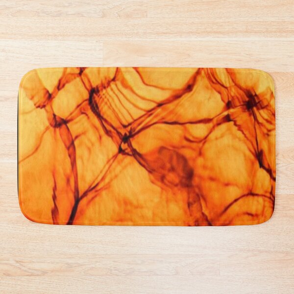 Item preview, Fiery Orange Fluid Abstract Texture designed and sold by ALIOOMEKK75.