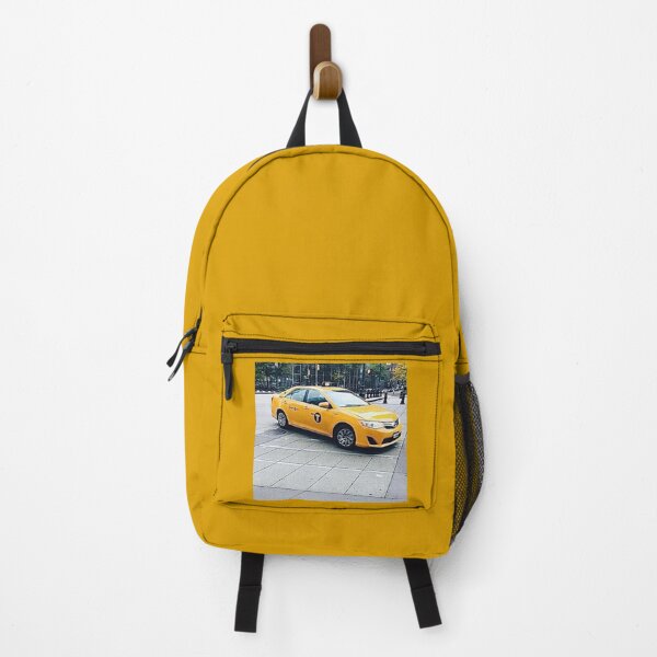 Item preview, NYC Taxi Lower Manhattan Stickers Prints Posters Wall Art Magnet Home Coffee Cup Decoration TShirt Stationary Notebook Magnet Hat Kitchen Work School Office Redbubble Shop designed and sold by Saritas Boutique Shop.