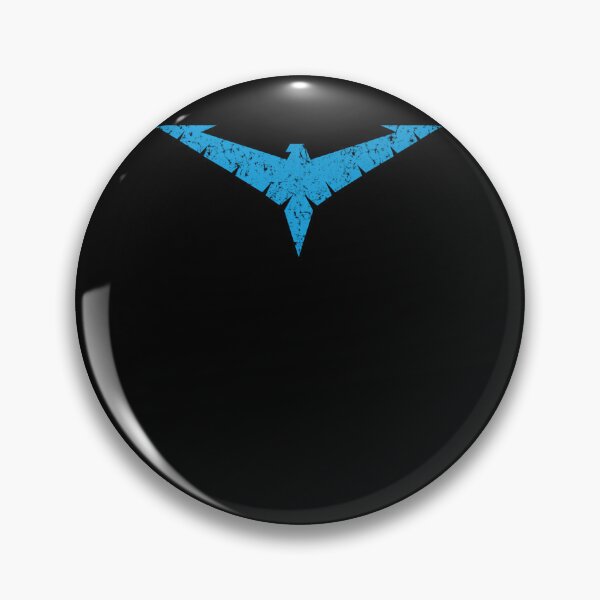 Item preview,  Nightwing Symbol Distressed Graphic Tee designed and sold by NegusThaGreat.