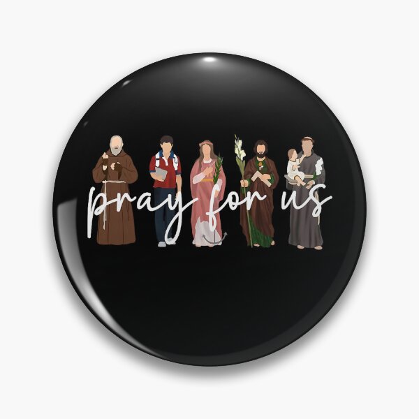 Item preview, Pray for Us Catholic Saints Religious Men Women Kids designed and sold by eloisestewart.
