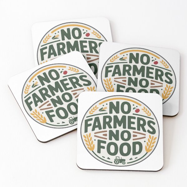 Item preview, No Farmers No Food, No Farmers, No Food designed and sold by graphic-genie.