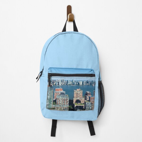 Item preview, Hudson River NYC And NJ Photo Buildings Stickers Prints Posters Wall Art Magnet Home Coffee Cup Decoration TShirt Stationary Notebook Magnet Hat Kitchen Work School Office Redbubble Shop designed and sold by Saritas Boutique Shop.