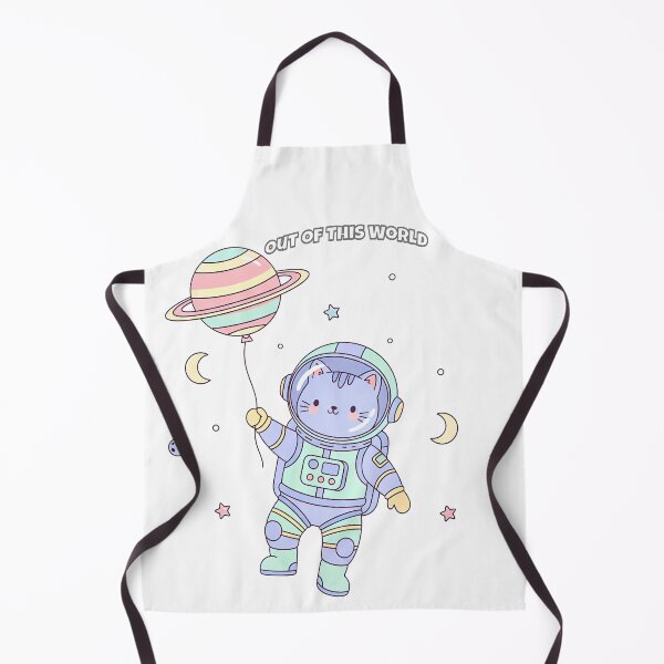 Item preview, Kawaii Astronaut Cat Illustration - Out Of This World designed and sold by StudioDCreative.