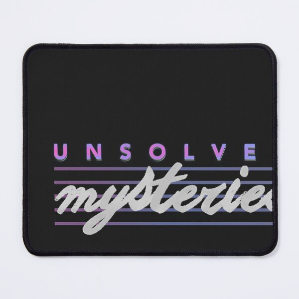Item preview, Unsolved Mysteries Retro designed and sold by BLACK PINK.