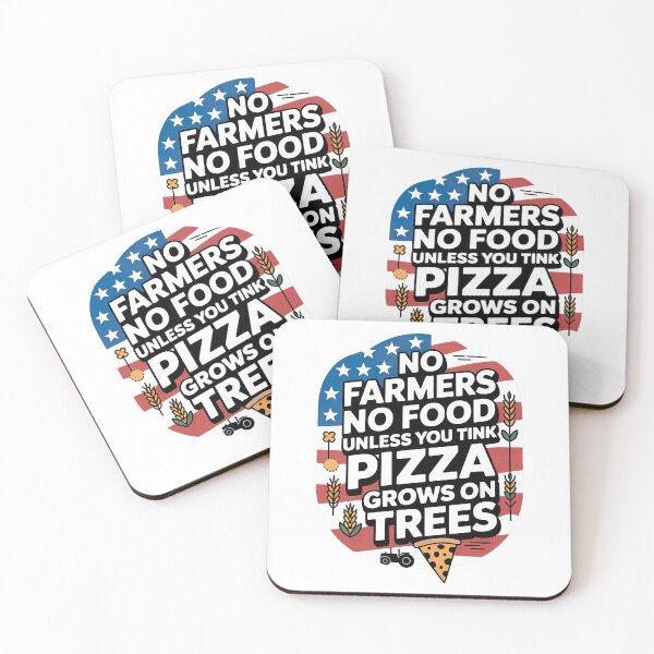 Item preview, No Farmers No Food, No Farmers, No Food, Funny Humor designed and sold by graphic-genie.