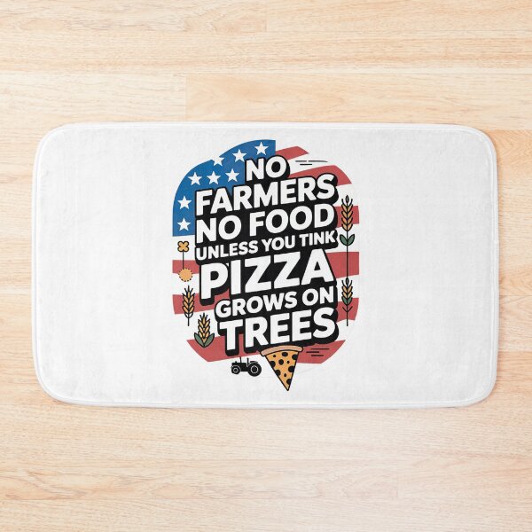 Item preview, No Farmers No Food, No Farmers, No Food, Funny Humor designed and sold by graphic-genie.