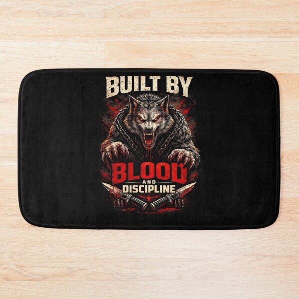 Item preview, Alpha Wolf Breaking Chains Built By Blood And Discipline Hardcore Gym designed and sold by SoulFlex.