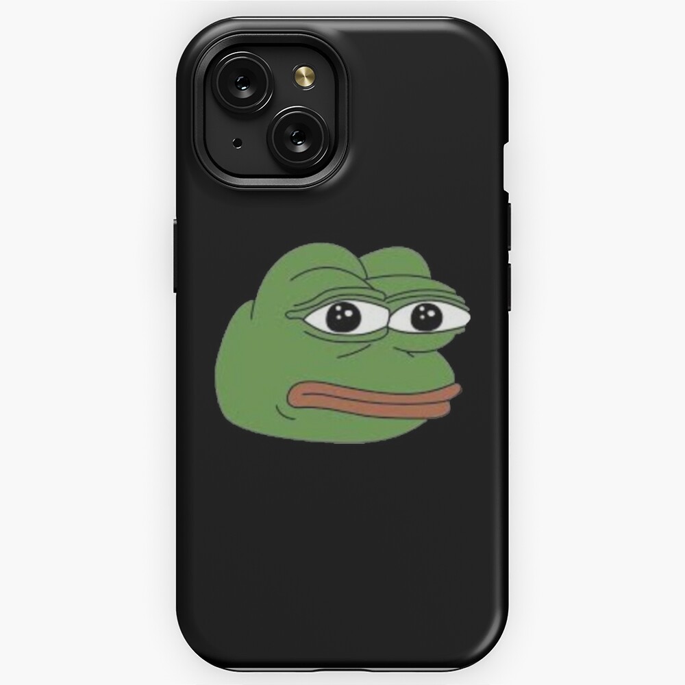 Bored poggers emote - peepo pepega twitch discord frog Hardcover