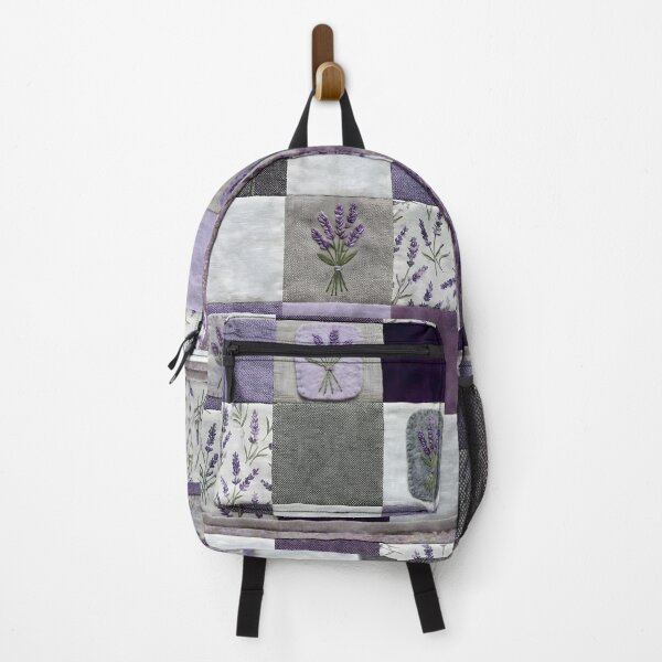 Item preview, Purple Lavender Floral Patchwork Quilt designed and sold by TackyTime.