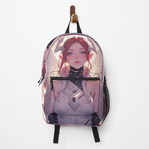 Item preview, Anime android girl with wings designed and sold by ArtsJulian.