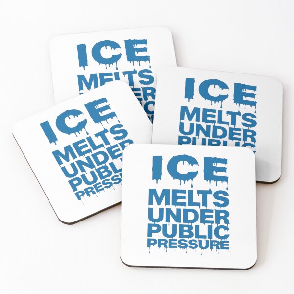 Item preview, ICE Melts Under Public Pressure designed and sold by Real Talk Tees.