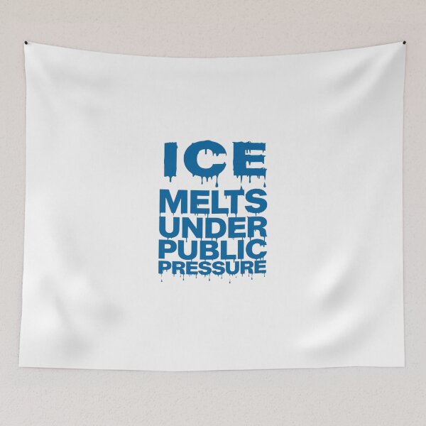Item preview, ICE Melts Under Public Pressure designed and sold by Real Talk Tees.