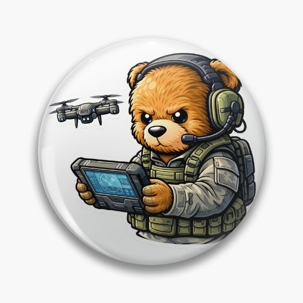 Item preview, [Peacekeepers] Drone Operator Bear - Modern Tech Support designed and sold by TrendScanner.