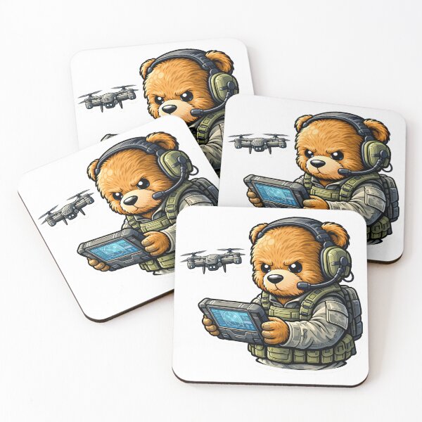 Item preview, [Peacekeepers] Drone Operator Bear - Modern Tech Support designed and sold by TrendScanner.