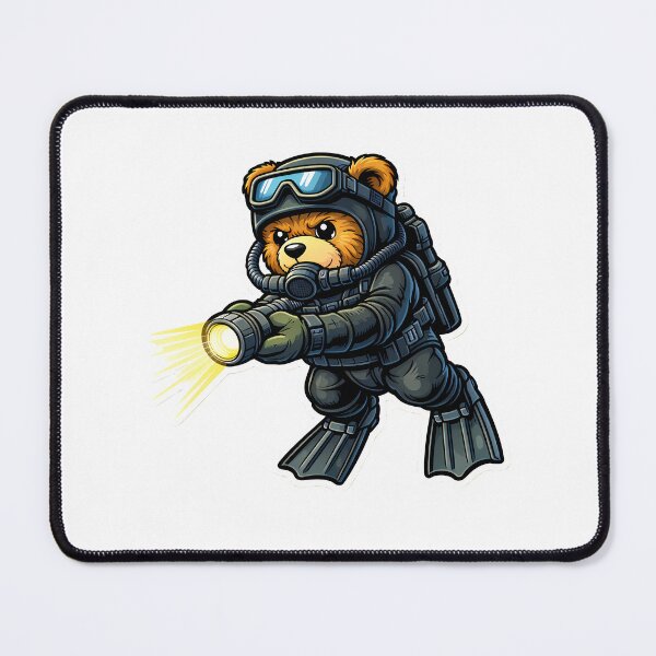 Item preview, [Peacekeepers] Navy SEAL Frogman Bear - Underwater Ops designed and sold by TrendScanner.