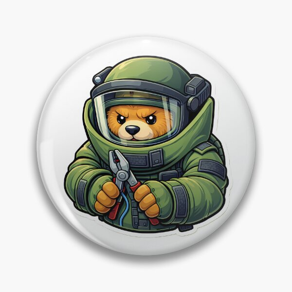 Item preview, [Peacekeepers] EOD Bomb Disposal Bear - High Stakes Expert designed and sold by TrendScanner.