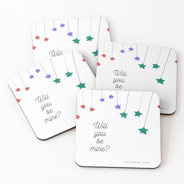 Item preview, Will you be mine? You make me happy  designed and sold by MoonMaya.