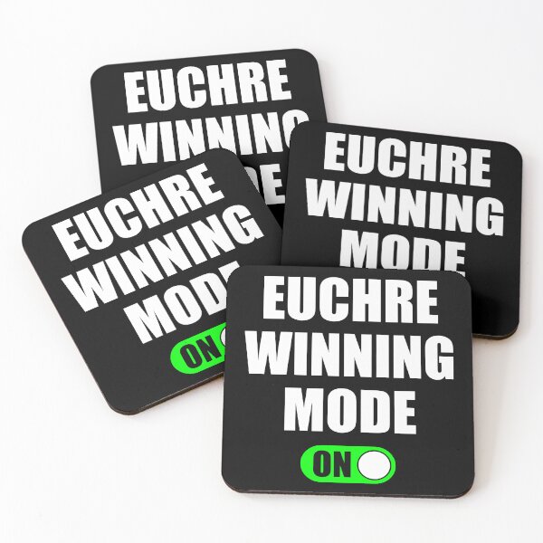 Item preview, Euchre Winning Mode On - Funny Euchre Card Gift designed and sold by kavitasyavera.