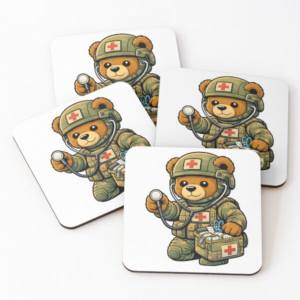 Item preview, [Peacekeepers] Combat Medic Bear - Tactical Life Saver designed and sold by TrendScanner.