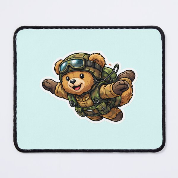 Item preview, [Peacekeepers] Paratrooper Bear - Airborne Division designed and sold by TrendScanner.