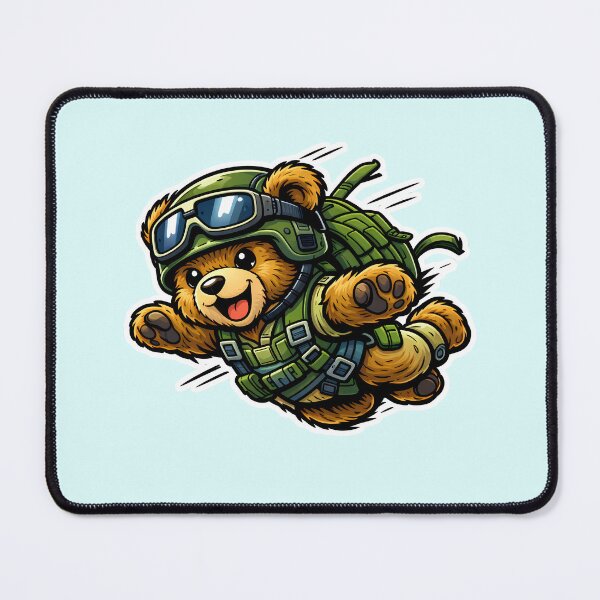 Item preview, [Peacekeepers] Paratrooper Bear - Airborne Division designed and sold by TrendScanner.