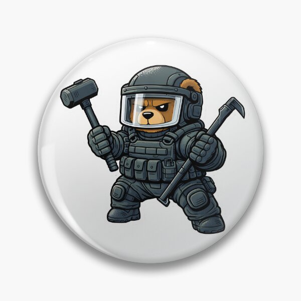 Item preview, [Peacekeepers] Heavy Breacher Bear - Tactical Entry Unit designed and sold by TrendScanner.